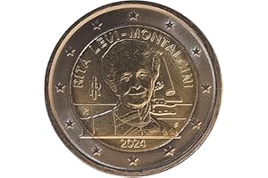 2 EURO COMMEMORATIVI 2 Euro Moneta Italia 2024 Rita Levi-Montalcini Moneta commemorativa € IT0RCO382