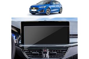 SKTU Folia ochronna na wyświetlacz kompatybilna z Ford Focus MK4 2022-2024, folia ochronna z hartowanego szkła, odporna na zarysowania, nie pozostawia odcisków palców (13,2 cala)