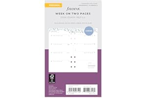 Filofax Personal Garden Agenda settimanale 2026 in 5 lingue, 26-68492
