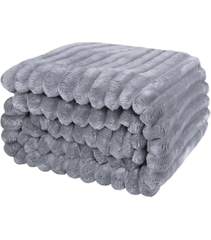 Brandsseller XXL knuffeldeken microvezel sprei - afmetingen: 220 x 240 cm - kleur: antraciet / grijs