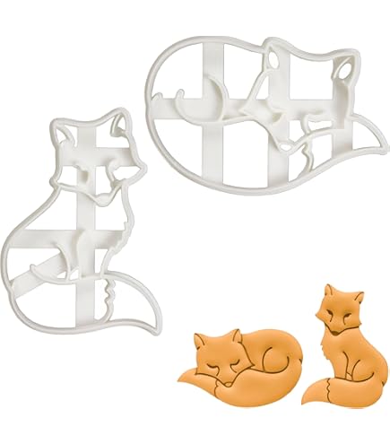 Emporte-pièce patisserie renard 11,5 cm | Cerf Dellier