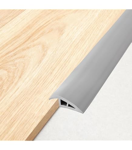 Overgangsprofiel zelfklevend 5mm zilver 270cm - 51115