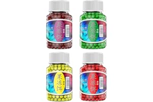 CEASNITIS pêche en gelée | Magic Baits pêche Pop-up Carpes Attractant Poisson Jelly Pellets | Accessoires pêche