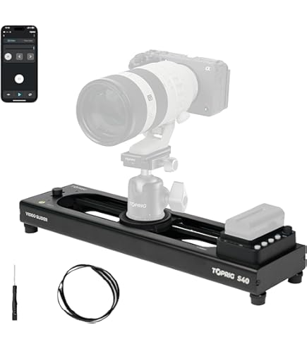 ZEAPON Motorized Micro 2 Plus Camera Slider 4.5kg Carrying
