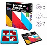Zet Zeka HACİVAT ve KARAG&Ouml;Z Hide & Find Oyunu 3+ Yaş 1+ Oyuncu
