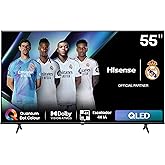 Hisense 55E7NQ - QLED Smart TV, 55 Pulgadas Televisor, Quantum Dot Colour, Dolby Vision, Dolby Atmos, Modo Juego Plus, 60Hz V