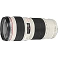 Canon EF 70-200 mm f/4.0 L USM Lens (Non Image Stabilised) - White (Renewed)