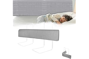 LZQ Barrera de cama protección contra caídas barrera de protección de cama barrera de cama infantil protección del borde de la cama barrera de protección para cama Bed Rail, forma ajustable altura