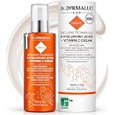 Dr. Dermaluci Lab Hydrating Face Cream 5 Hyaluronic Acids 100 ml | Anti-Wrinkle, Firming, Brightening BIO - Vitamin C, Hexape