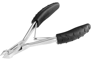 TWEEZERMAN Nagelbandsskärare (Ren borttagning av nagelband på fingrar och tår, resestorlek, rostfritt stål)