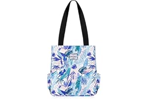 HAWEE Donna Borsa Tote con Zip Leggera Borsa a Tracolla Casual Borsa a Mano Moda Borsa a Spalla Grande Borsa della Spesa Impermeabile Borsetta per Viaggio Scuola Lavoro Quotidiano Vita Yoga Spiaggia
