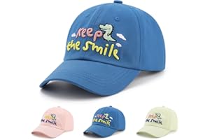 Coubeau Czapki z daszkiem dla dzieci, czapki z daszkiem dla chłopców i dziewcząt, ochrona przed promieniowaniem UV, urocze czapki z kreskówek