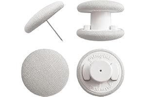 Primpins Duvet Clips - Classic Linen - 20 Colors Available - Double Sided Pin Fasteners - Prevents Comforter from Shifting in Cover (Set of 4, Light Grey)