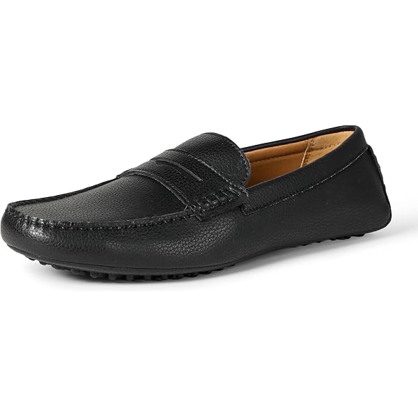 ECCO Queenstown Slip On Loafer Mens 13 13.5 EU 47 Black Leather Bike Toe ECCO Men main image 4