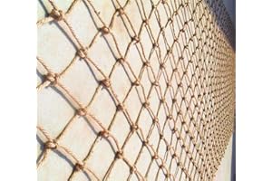 N Plant Support Netting 100% Eco Friendly Biodegradable & Compostable Natural Garden Jute Trellis Twine (1mx5m)