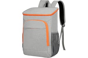 Gecheer Cooler Backpack,Insulated Picnic Backpack, Lunch Bag, 30 L Large Waterproof Food Container for Food, Drinks,Outdoor Camping Hiking Picnics