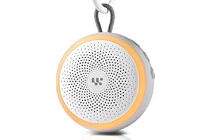 WORWODER White Noise Machine Portable Sound Machine for Baby Adult Features Powerful Battery, 20 Soothing Sound, Noise Canceling for Sleeping, Sound Therapy for Office Home, Travel, Registry Gift
