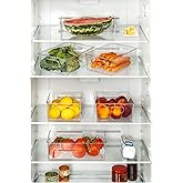 Deconox Unbreakable Ultra Durable Refrigerator Organizer Box Transparent - 28x19x9cm (811)