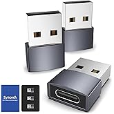 Syntech - Adattatore USB C femmina a USB maschio (3 pezzi), convertitore da tipo C a USB A, compatibile con iPhone 12 13 14 1