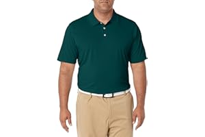 Amazon Essentials Men's Golf Polo Shirt, Moisture-Wicking Quick Dry, Short Sleeve
