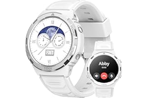 KOSPET Smartwatch Donna con Rispondere/Chiamare, 1.3'AMOLED HD Display, 70+Modalità Sportive, 5ATM Impermeabile, 2024 Orologio Fitness per Android iOS