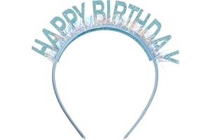 oruola Birthday Girl Krone,Geburtstagskrone Erwachsene,Happy Birthday Haarreiffür Mädchen,Geburtstags Krone,Geburtstags Haarband für Mädchen,Birthday Girl Haarband,Geburtstagsdekoration