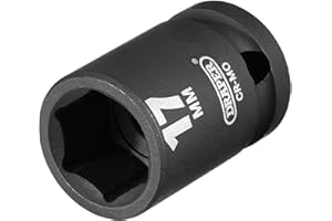 Draper Expert HI-TORQ® 6 Point Impact Socket | 1/2" Square Drive 17mm Deep Spark Plug Socket | 28496