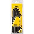 STANLEY 69-257 12-Piece Key Ring Imperial Allen Hex Key Set L/ARM