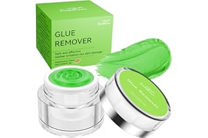 Lucoss Crema Rimuovi per Ciglia Estensioni Solvente per Extension Ciglia Remover Crema Extension Ciglia Delicata e Rapida Rimozione Rapida Della Colla Ciglia,5g