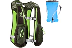 UTOBEST Sac à Dos léger pour Course à Pied, Sac d'hydratation Fonctionnel 5,5 L…