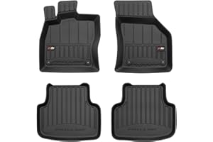 M MOTOS Alfombrillas de Goma para Skoda Octavia III 2012-2020 Mejore la Comodidad de Sus Viajes con la Alfombra Antideslizante Car 3D- Alfombrillas de Coche para Varias Estaciones