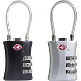 UP Security TSA Approved Trunk Locks Small Combination Padlock TSA Luggage Locks Travel Combination Lock with Code for Backpa