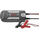 Bosch C3 - intelligentes und automatisches Batterieladegerät - 6V-12V / 3.8A - für Blei-Säure, GEL, Start/Stopp EFB, Start/St