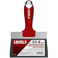 Taping Messer | blau Stahl, weicher Griff 6 Inch