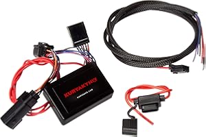 Kuryakyn 2595 Motorcycle Accessory: Plug & Play Trailer Wiring with Relay Harness for 2014-19 Harley-Davidson FLH/FLT Motorcycles with 5-Wire Trailer