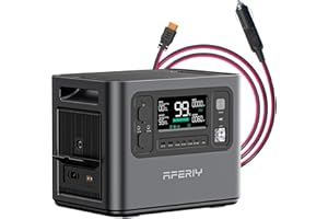 AFERIY 2400W Portable Power Station with XT90 Cable, 2048Wh Solar Generator Control Via App, LiFePO4 Battery Quick Charge in 1.5H, 240V AC Outlets, 13 Outputs for Home Emergency/Camping/RV