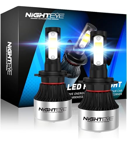 Light Up The Night – 2x H7 LED Headlight Bulbs, 33000LM Super Bright 6500K White