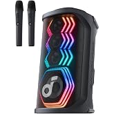 Anker Soundcore Rave 3S 200W, Yapay Zeka Destekli Karaoke Parti Hoparl&ouml;r&uuml;, Siyah - A31A3