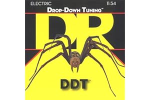 DR Strings DDT: Podwijane stroenie elektryczne bardzo ciężkie