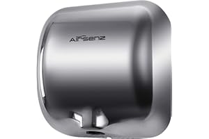 AIRSENZ i-Force Hand Dryer | Electric | Automatic | High Speed | Heavy Duty (Chrome)