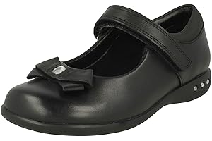 Clarks Prime Skip Girls Infant Mary Jane School Shoes