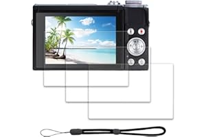 iDaPro G7 X III Displayschutz schutzfolie für Canon Powershot G7X Mark III/V1+[1Pcs] Handschlaufe,schutzglas,Hartglas,9H Härte Glas,Kratzfest,Blasenschutz,Anti-Fingerabdruck,Einfache Installation