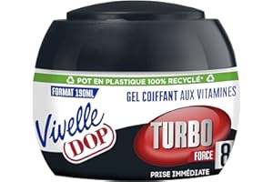 Vivelle Dop Gel Coiffant aux Vitamines Fixation Turbo Force 8