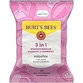 Burt's Bees G&uuml;l Suyu İ&ccedil;eren Micellar Makyaj Temizleme Mendili, 30 Adet