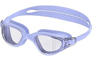 Ambienden Occhialini Nuoto Per Adulti - Lenti Antiappannamento HD, Protezione UV, Impermeabili, Adatti Per Allenamento E Piscina - Occhialini Nuoto Uomo/Donna Unisex Con Vestibilità