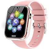 Orologio Smartwatch per Bambini, Telefono Intelligente per Ragazza e Ragazzo con 19 Giochi, Contapassi, Musica MP3, Fotocamer