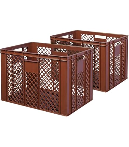Produktbild von BRB Transportroller-Sparset – 6 Roller Mit Flüsterrollen, Passend Für 600x400 Mm Behälter Oder 2x 400x300 Mm, Blau
