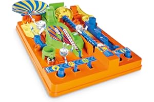 Tomy Tricky Bille Circuit de Billes Niveau 2, Jeu d'action pour Enfant, Jeu d'adresse et de Rapidité, Jeu de Billes Multicolore pour Enfant de 5 Ans +