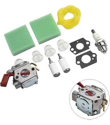 Vergaser-Set Für 25cc-30cc Rasentrimmer & Gebläse - Kompatibel Mit Homelite