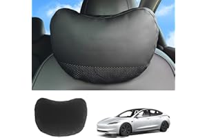 Ywooon Cuscino di Supporto per il Collo del Sedile dell'auto Cuscino di Supporto Cuscino per la Guida Poggiatesta Relax con Cinghia Regolabile, 1PC